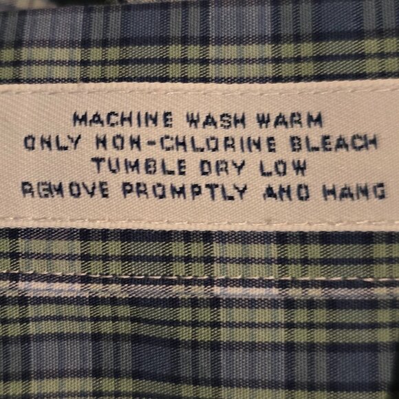 Brooks Brothers Men's Plaid Short Sleeve Cotton Button-Down Shirt Size XL - Picture 8 of 8